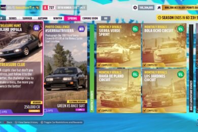 Forza Horizon 5 Blame Impala Treasure Hunt