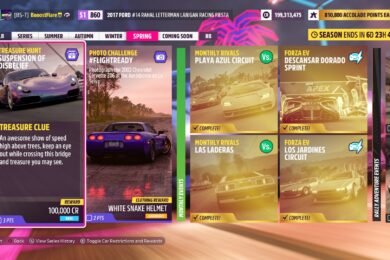 Forza Horizon 5 Suspension of Disbelief Treasure Hunt