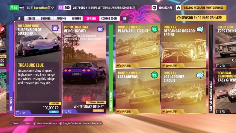 Forza Horizon 5 Suspension of Disbelief Treasure Hunt