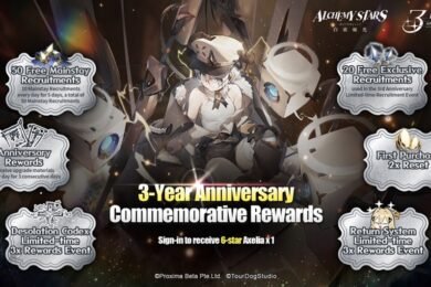 Alchemy Stars Third Anniversary